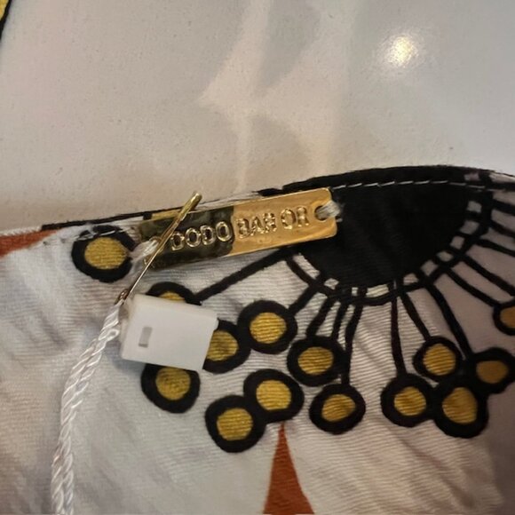 Dodo Bar Or Jenny Long Dress Brown Retro Floral Maxi Size Small - Picture 8 of 11